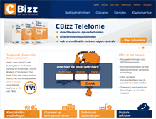 Tablet Screenshot of cbizz.nl